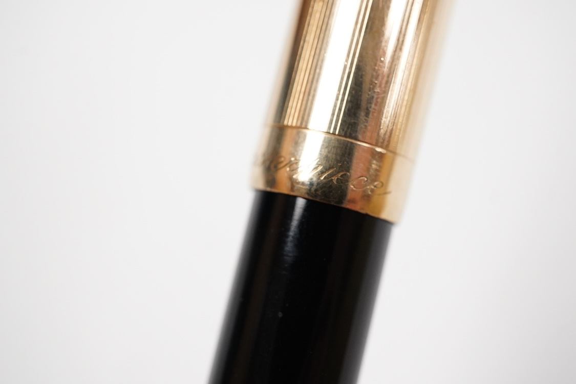 A Mont Blanc vintage fountain pen c.1950's, no.644 with 14ct Mont Blanc nib
